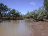 High turbidity, Photo by Water Planning Ecology Group, DSITIA