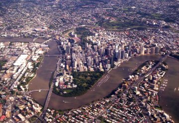 Brisbane River, Photo by Cathy Ellis